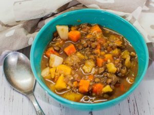 Guiso de Lentejas Veggie